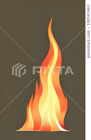 fire in the forest and fire flames fire in the forest and fire flames 100541461