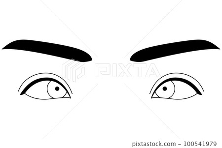 醫學插圖、眼病、斜視 100541979