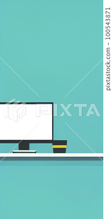 work and office environment in the business world 100543871