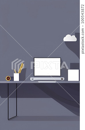 work and office environment in the business world work and office environment in the business world 100543872