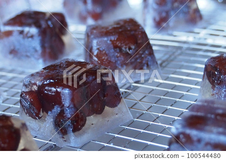 Amber sugar being dried Amber sugar being dried 100544480