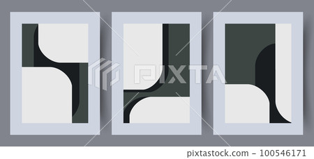 Abstract geometry dark elements wall art print Abstract geometry dark elements wall art print 100546171