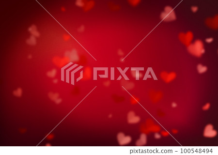 Valentine Hearts Abstract Red Background. St.Valentine's Day Wallpaper. Heart Valentine Hearts Abstract Red Background. St.Valentine's Day Wallpaper. Heart 100548494