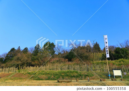[Gifu] Sekigahara old battlefield ruins of Mitsunari Ishida's camp 100555358