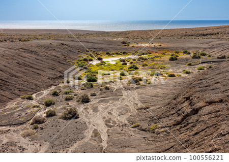 Country in the south of the island of Fuerteventura Country in the south of the island of Fuerteventura 100556221
