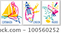 mermaid, vector, spain 100560252