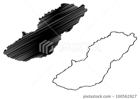San Cristobal island (Republic of Ecuador, Pacific Ocean, Latin or South America, Galapagos Islands, Archipielago de Colon) map vector illustration, scribble sketch Isla San Cristobal or Chatham map San Cristobal island (Republic of Ecuador, Pacific Ocean, Latin or South America, Galapagos Islands, Archipielago de Colon) map vector illustration, scribble sketch Isla San Cristobal or Chatham map 100562927