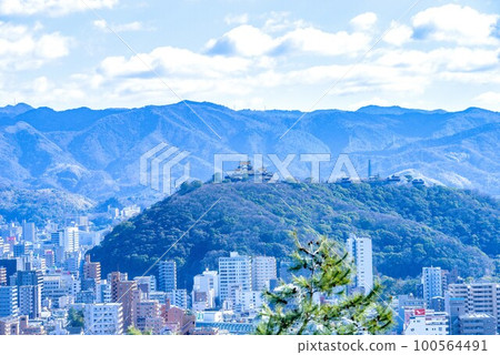 Spring castle town of 150,000 koku Spring castle town of 150,000 koku 100564491