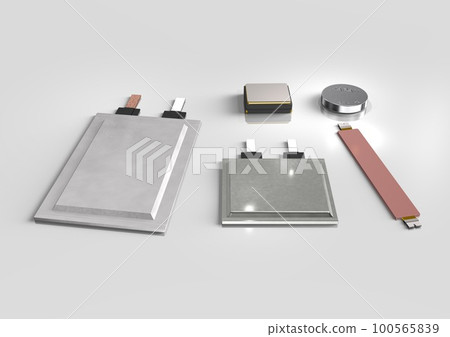 All-solid battery (3DCG image) 100565839