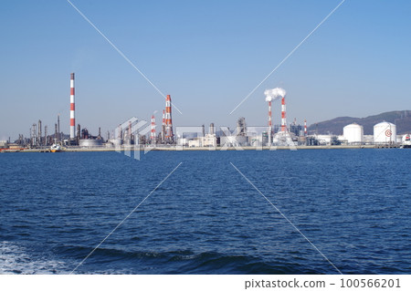 View of Mizushima industrial area View of Mizushima industrial area 100566201