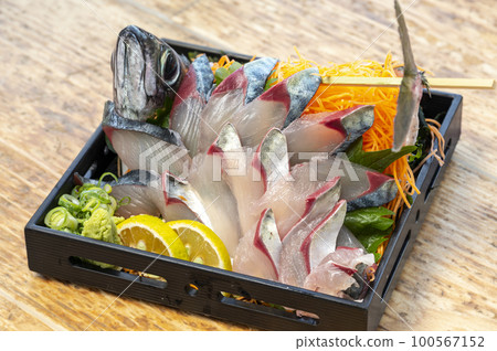 Seki mackerel caught in Oita Saganoseki Seki mackerel caught in Oita Saganoseki 100567152