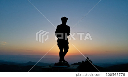 The monument in Kocatepe, where Ataturk started the great attack 100568776