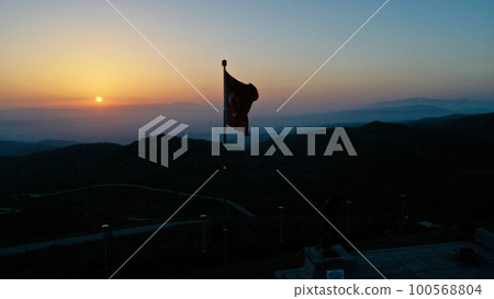 The monument in Kocatepe, where Ataturk started the great attack 100568804