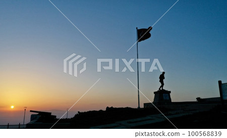 The monument in Kocatepe, where Ataturk started the great attack 100568839