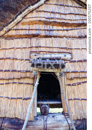 世界文化遺產 三內丸山遺址 溝柱式建築（青森縣青森市） 100570207