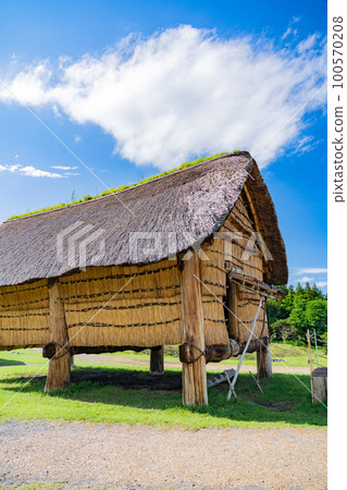 世界文化遺產 三內丸山遺址 溝柱式建築（青森縣青森市） 100570208