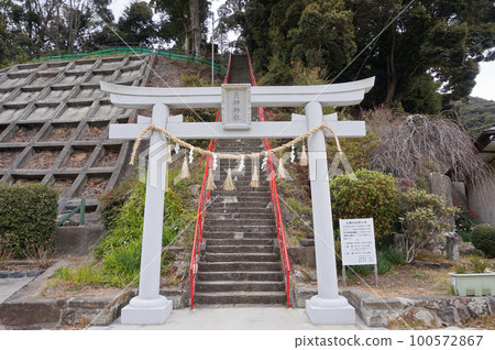 Rendaiji Onsen, the approach to Tenjin Shrine [Shimoda City, Shizuoka Prefecture] 100572867