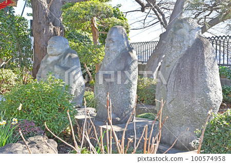 川口漫步：西光院真言宗豐山派七福神石像 川口市 100574958