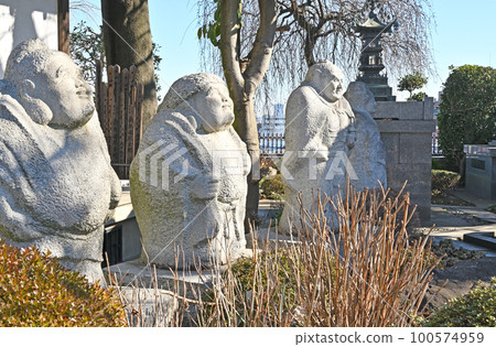川口漫步：西光院真言宗豐山派七福神石像 川口市 100574959