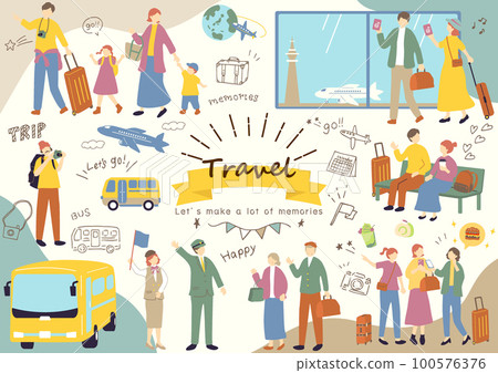 People who enjoy traveling People who enjoy traveling 100576376