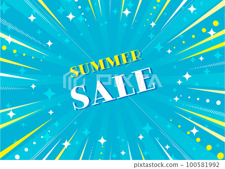 Glitter highlighting line frame light blue 100581992