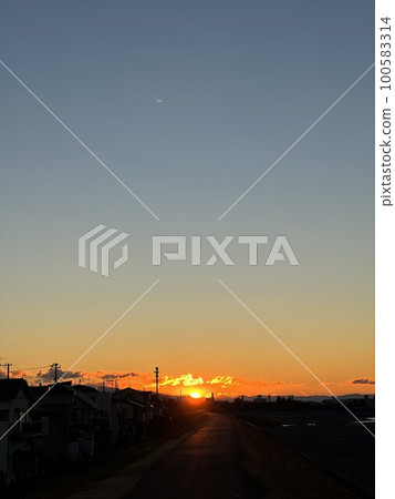 河床的天空圖案 河床的天空圖案 100583314