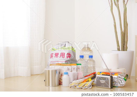 disaster evacuation set 100583457