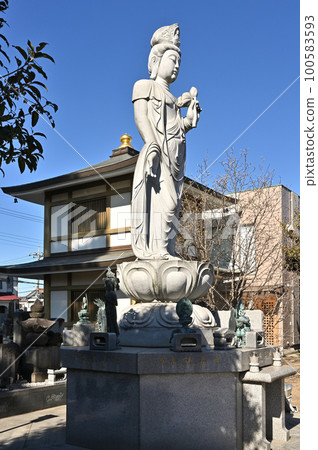 川口漫步：東福寺真言宗豐山花道觀世音菩薩 川口市 100583593