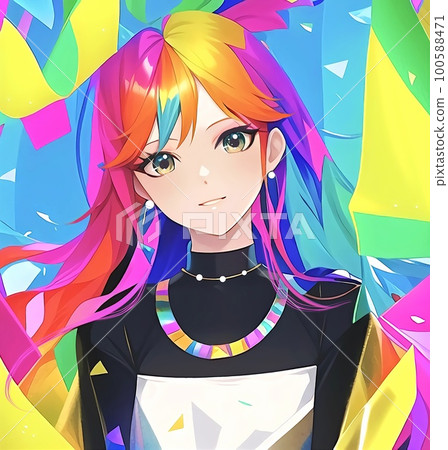 女人，少女，插畫，動漫，卡通，美少女，萌，人物，cosplay，二次元，數碼，日本， 100588471