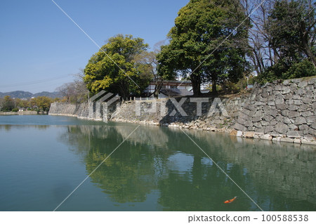 Hiroshima castle moat Hiroshima castle moat 100588538