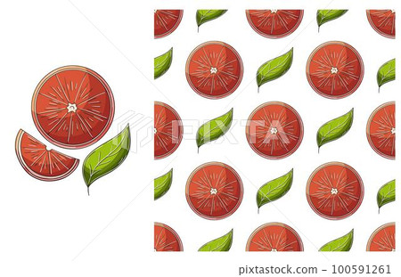 Seamless pattern for kitchen, restaurant or shop. Set in hand draw style Seamless pattern for kitchen, restaurant or shop. Set in hand draw style 100591261