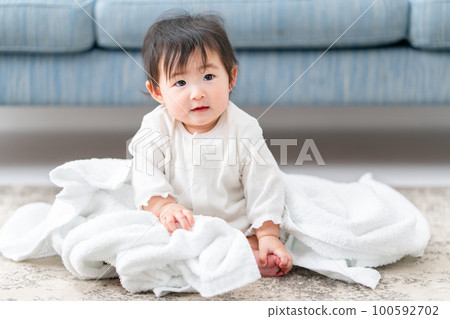 嬰兒玩毛巾 100592702