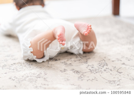 Baby feet 100595848