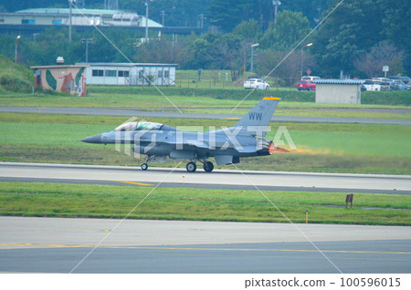 U.S. Forces Japan F-16 fighter mobile flight 100596015
