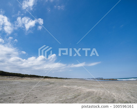 三月春天的大原海灘 三月春天的大原海灘 100596161