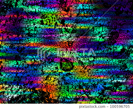 Grunge color neon background. Abstract street art print. 100596705