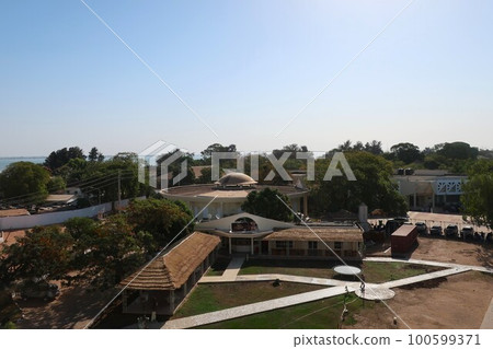 Scenery of Banjul city taken from Arch 22 (Gambia) 100599371