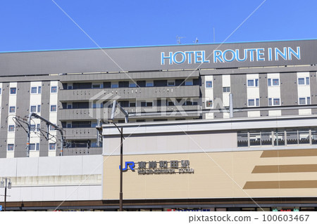 Kishiwada City, Osaka JR Hanwa Line Higashi-Kishiwada Station 100603467