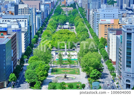 Odori Park (Chuo Ward, Sapporo City, Hokkaido) Odori Park (Chuo Ward, Sapporo City, Hokkaido) 100604000