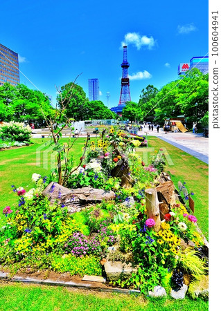 Odori Park (Chuo Ward, Sapporo City, Hokkaido) Odori Park (Chuo Ward, Sapporo City, Hokkaido) 100604941
