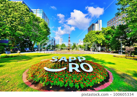 Odori Park (Chuo Ward, Sapporo City, Hokkaido) Odori Park (Chuo Ward, Sapporo City, Hokkaido) 100605334