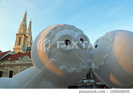 Festival of Lights 2023., picturesque installations, Zagreb, Croatia Festival of Lights 2023., picturesque installations, Zagreb, Croatia 100608680