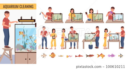 Aquarium Cleaning Care Compositions 100610211