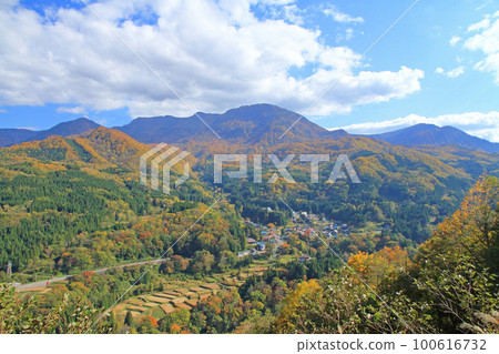 Akiyamago的秋天Naeba和Akisawa村 100616732