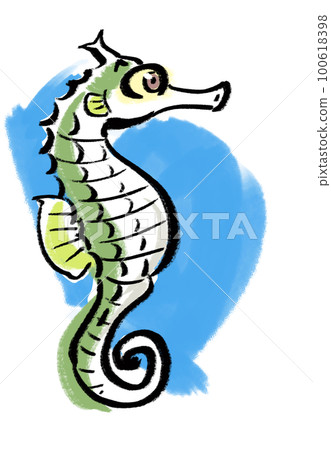 sideways seahorse sideways seahorse 100618398