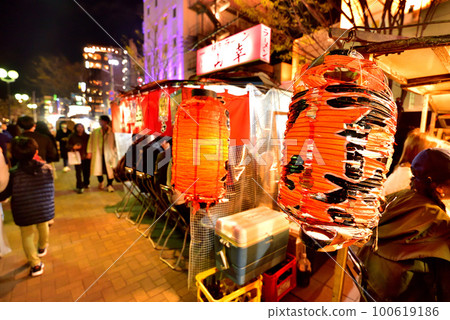 Nakasu Yatai Village Nakasu Yatai Hakata Image Red Lanterns Nakasu, Hakata Ward, Fukuoka City Nakasu Yatai Village Nakasu Yatai Hakata Image Red Lanterns Nakasu, Hakata Ward, Fukuoka City 100619186