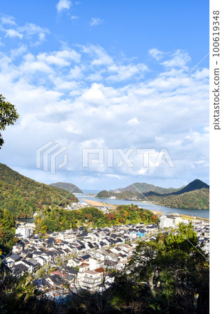 [Kinosaki Onsen] Scenery full of nature from the secret hill [Hot spring town and Sea of Japan] 100619348