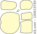 Speech balloon 100619789