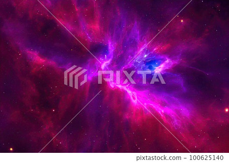 Space background. Realistic starry night. Cosmos and shining stars. Milky way and stardust. Color galaxy with nebula. Magic Infinite universe. Ai generative illustration. Space background. Realistic starry night. Cosmos and shining stars. Milky way and stardust. Color galaxy with nebula. Magic Infinite universe. Ai generative illustration. 100625140