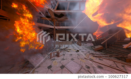 ruins square 100627317